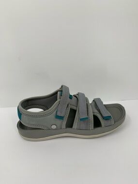 Strive Dalma flat sandals triple strap adjustable Comfort EVA shoe women 7
